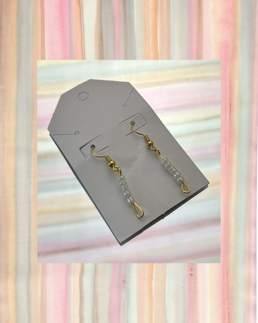 Golden Freckles Earrings