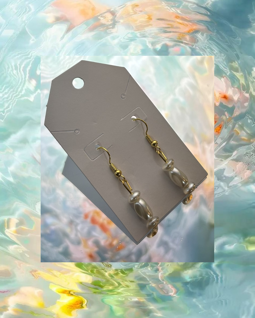 Golden Symphony Earrings